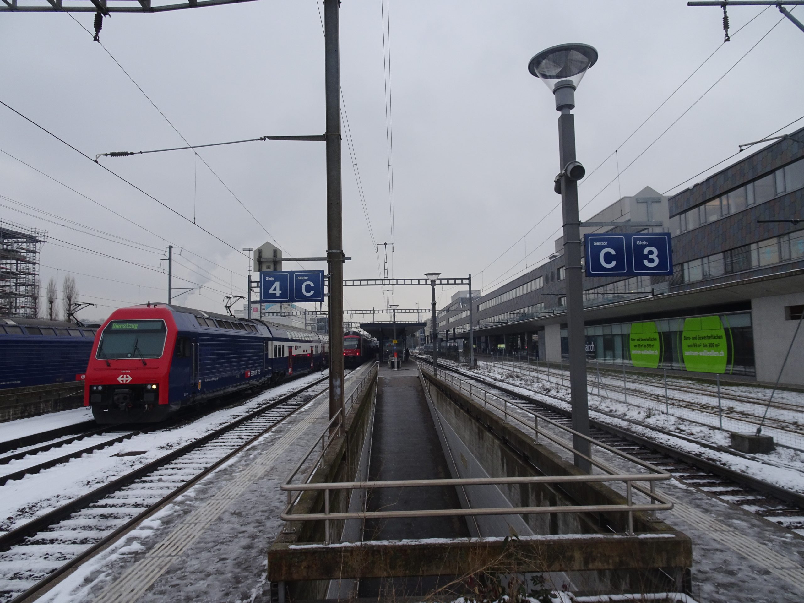 Read more about the article Brüttenertunnel, Bahnhof Wallisellen und Dietlikon (ZH)