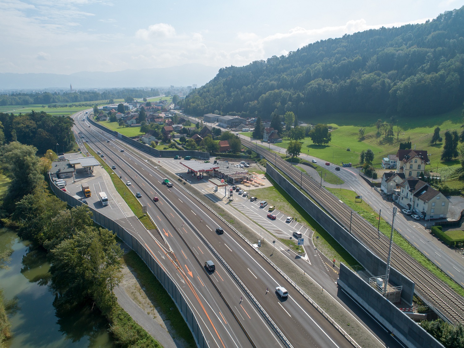 Read more about the article A1/A13 Rheineck – St. Margrethen