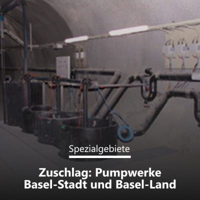 Zuschlag: Pumpen Basel-Stadt und Basel-Land